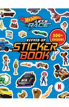 Poza produsului Hot Wheels Let's Race: Revved-Up Sticker Book - Orli Zuravicky