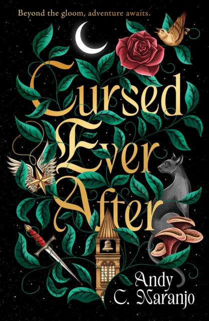Coperta cărții 'Cursed Ever After - Andy C. Naranjo'