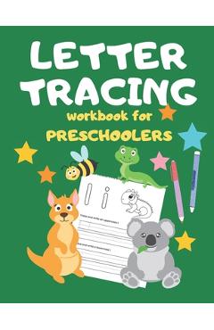 Poza produsului Letter Tracing Workbook for Preschoolers: Writing Skills for Preschoolers and Toddlers - Island Colors