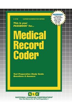 Coperta cărții 'Medical Record Coder -'