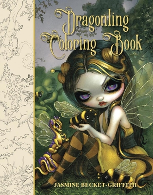 Coperta cărții 'Dragonling Coloring Book - Jasmine Becket-griffith'