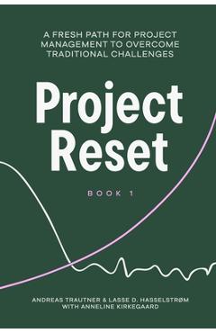 Coperta cărții 'Project Reset: A Fresh Path for Project Management to Overcome Traditional Challenges - Lasse Damgaard Hasselstrøm'