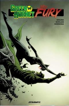 Coperta cărții 'Green Hornet/Miss Fury - Alex Segura'