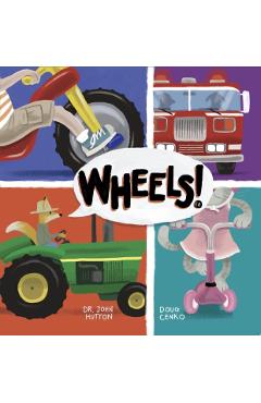 Coperta cărții 'Wheels! - Doug Cenko'