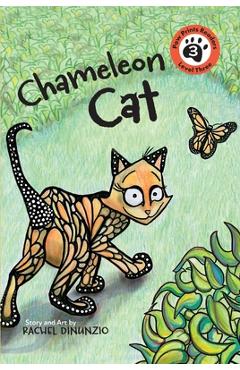 Coperta cărții 'The Chameleon Cat - Rachel Dinunzio'