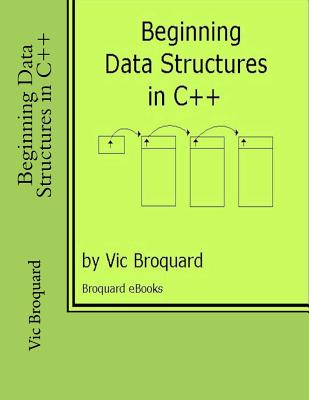 Coperta cărții 'Beginning Data Structures in C++ - Vic Broquard'