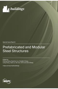 Coperta cărții 'Prefabricated and Modular Steel Structures - Enfeng Deng'