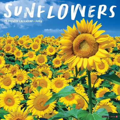 Sunflowers 2026 12 X 12 Wall Calendar -