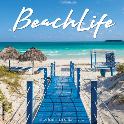 Beachlife 2026 12 X 12 Wall Calendar - 