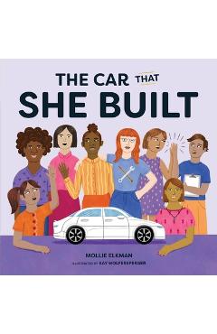 Coperta cărții 'The Car That She Built - Mollie Elkman'