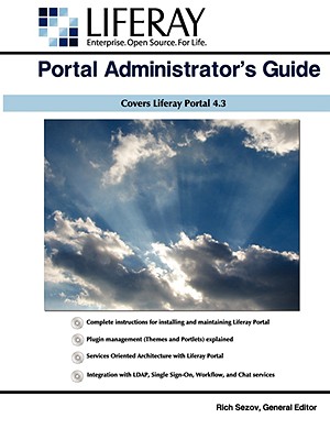 Coperta cărții 'Liferay Administrator's Guide - Rich Sezov'