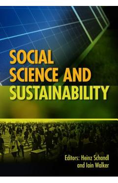 Coperta cărții 'Social Science and Sustainability - Heinz Schandl'
