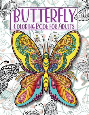 Butterfly Coloring Book For Adults - Sara Fabiani