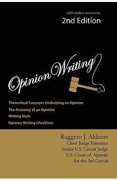 Coperta cărții 'Opinion Writing - Ruggero J. Aldisert'