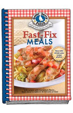 Coperta cărții 'Fast-Fix Meals: From Stove to Table in 30 Minutes or Less! -'