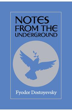 Coperta cărții 'Notes from the Underground - Fyodor Dostoyevsky'