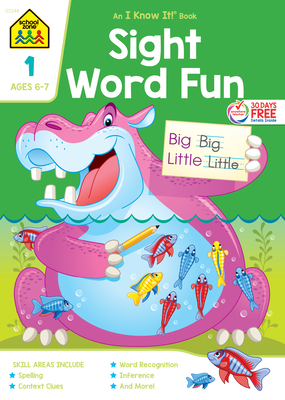 School Zone Sight Word Fun Grade 1 Workbook - School Zone
