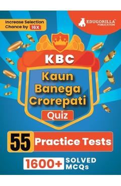 Poza produsului KBC Quiz Book 2023 (English Edition) - Kaun Banega Crorepati - 55 Practice Tests (1600+ Solved MCQs) - 