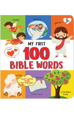 Coperta cărții 'My First 100 Bible Words -'