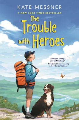 Coperta cărții 'The Trouble with Heroes - Kate Messner'
