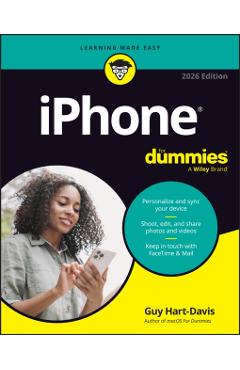 Poza produsului iPhone for Dummies, 2026 Edition - Guy Hart-davis