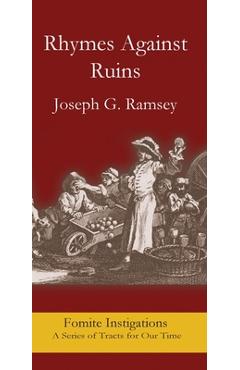 Coperta cărții 'Rhymes Against Ruins - Joseph G. Ramsey'