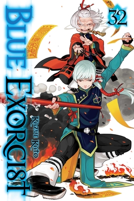 Coperta cărții 'Blue Exorcist, Vol. 32 - Kazue Kato'