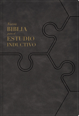 Nbla, Nueva Biblia Para El Estudio Inductivo, Interior a DOS Colores, Leathersoft, Gris, Comfort Print -