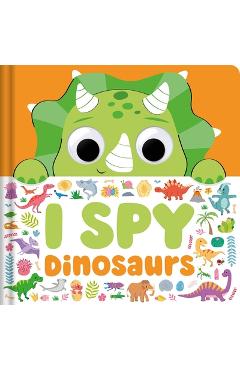 Poza produsului I Spy Dinosaurs: Spot Tons of Hidden Objects with Wobbly Eyes on Each Page - 
