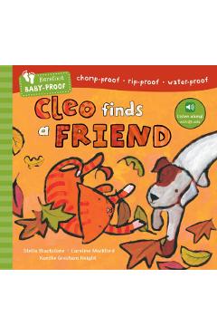 Coperta cărții 'Barefoot Baby-Proof: Cleo Finds a Friend - Stella Blackstone'