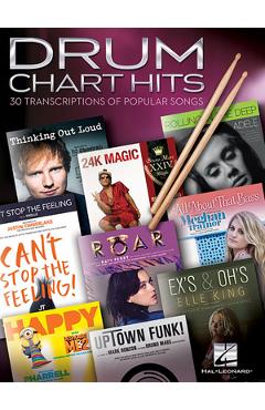 Coperta cărții 'Drum Chart Hits: 30 Transcriptions of Popular Songs -'