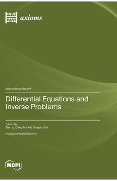 Coperta cărții 'Differential Equations and Inverse Problems - Tao Liu'
