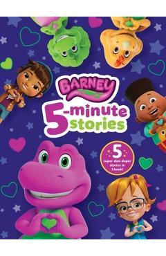 Coperta cărții 'Barney: 5-Minute Stories -'