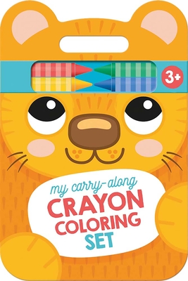 My Carry-Along Crayon Coloring Set: Cat & Friends (Ages 3+) -