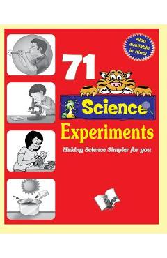 Coperta cărții '71 Science Experiments - Vikas Khatri'