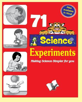 Coperta cărții '71 Science Experiments - Vikas Khatri'
