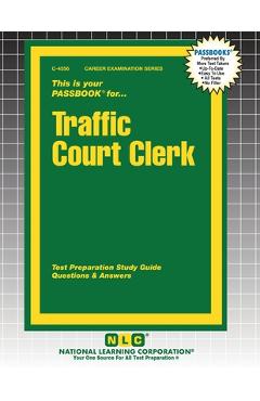 Coperta cărții 'Traffic Court Clerk -'