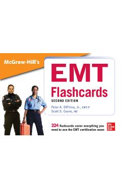 Coperta cărții 'McGraw-Hill's EMT Flashcards, Second Edition - Peter A. Diprima'