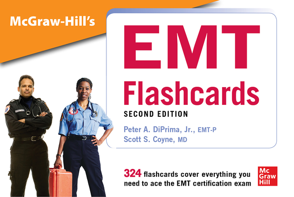 Coperta cărții 'McGraw-Hill's EMT Flashcards, Second Edition - Peter A. Diprima'