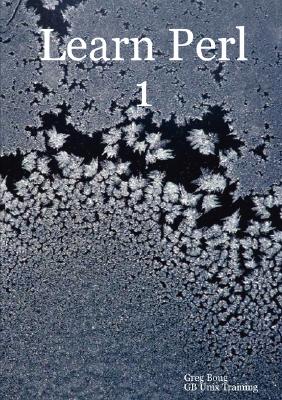 Coperta cărții 'Learn Perl 1 - Greg Boug'