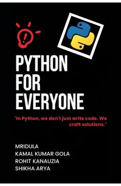 Coperta cărții 'Python for Everyone -'