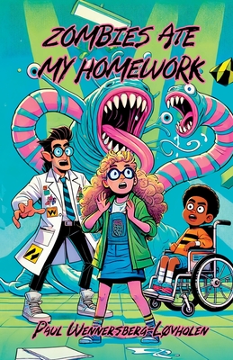 Coperta cărții 'Zombies Ate My Homework: Book One - Paul Wennersberg-løvholen'