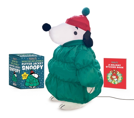 Coperta cărții 'Peanuts: Desktop Inflatable Puffer Jacket Snoopy: Stands 14 Tall - Charles M. Schulz'