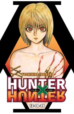 Coperta cărții 'Hunter X Hunter (3-In-1 Edition), Vol. 5: Includes Vols. 13, 14, & 15 - Yoshihiro Togashi'
