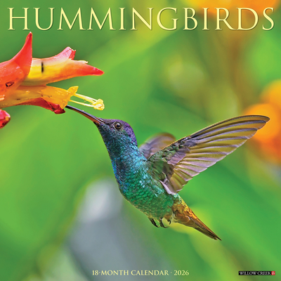 Hummingbirds 2026 12 X 12 Wall Calendar -