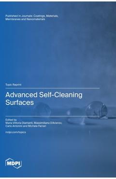 Coperta cărții 'Advanced Self-Cleaning Surfaces - Maria Vittoria Diamanti'