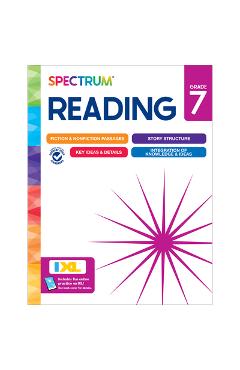 Coperta cărții 'Spectrum Reading Workbook, Grade 7 -'