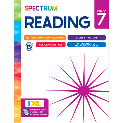 Spectrum Reading Workbook, Grade 7 -