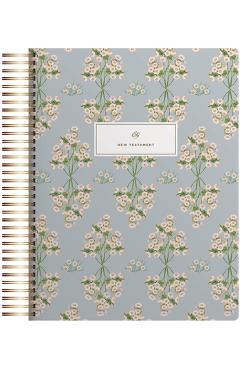 Poza produsului ESV Spiral-Bound Journaling Bible, New Testament (Hardcover, Cover Artwork by Lulie Wallace) - Lulie Wallace