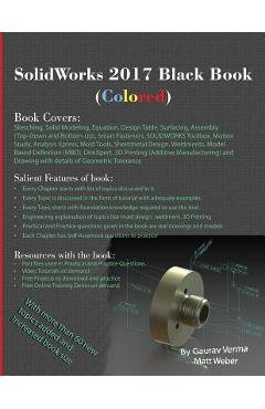 Coperta cărții 'SolidWorks 2017 Black Book (Colored) - Gaurav Verma'
